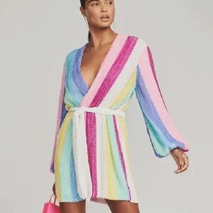 Retrofête Retrofete Gabrielle Sequin Robe Dress